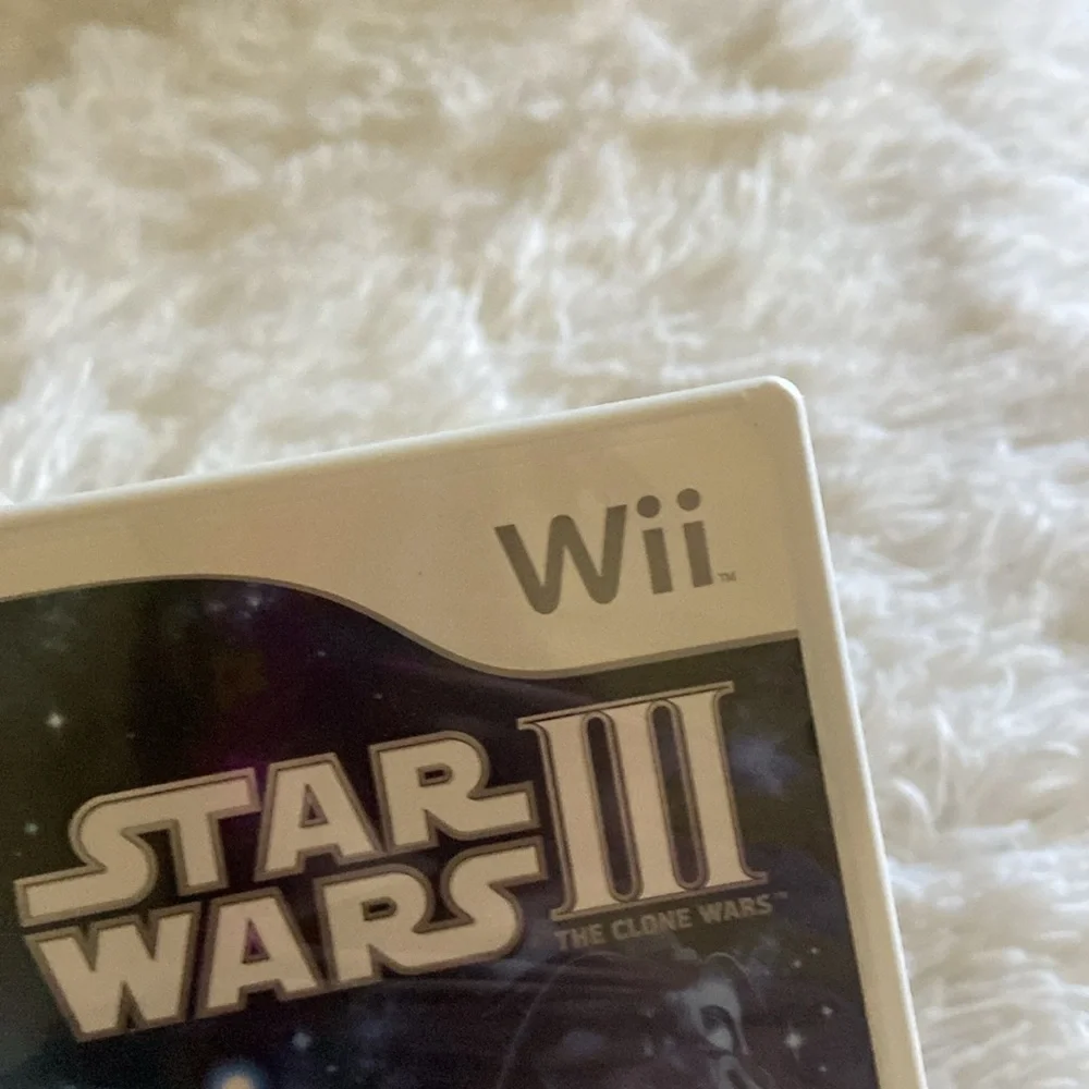 Wii star wars game!